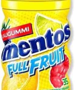 Mentos Full Fruit Fruchtgeschmack Kaugummi Zuckerfrei 64g