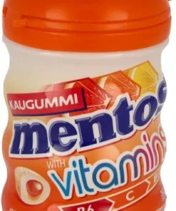 Mentos Vitamins Citrus Kaugummi Zuckerfrei 64g