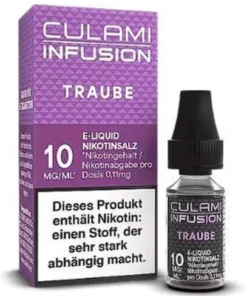 Culami Infusion Nikotinsalzliquid Traube 10mg