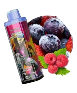 VAPME Crystal 48000 Blaubeere Himbeere – Heidelbeere & Himbeere