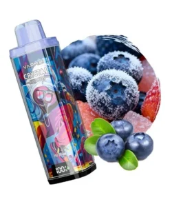 VAPME Crystal 48000 Herr Blau – Frische Blaubeeren