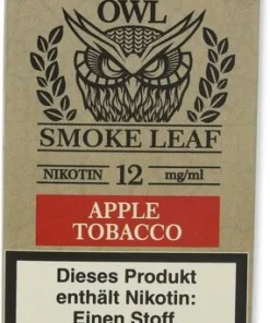 OWL Smoke Leaf Nikotinliquid Apple Tobacco 12mg