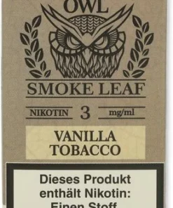 OWL Smoke Leaf Nikotinliquid Vanilla Tobacco 3mg