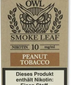 OWL Smoke Leaf Nikotinsalzliquid Peanut Tobacco 10mg