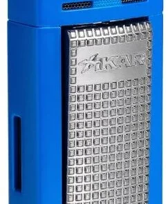 Xikar XI-607BL ION Double Jet-Flame Blau