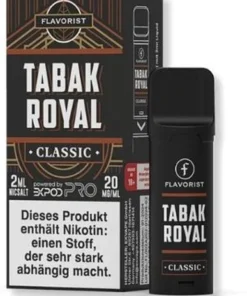 Flavorist powered by Expod Pro Pod Tabak Royal Classic 20mg/ml