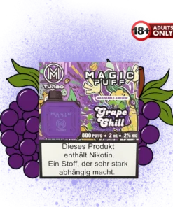 Magic Puff Turbo 800 Grape Chill