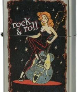 Zippo Feuerzeug Cool Chick satiniert