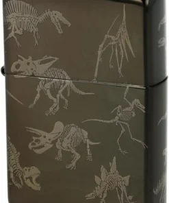 Zippo Feuerzeug Dinosaur Skeletons ebony