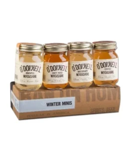Likoer O’DONNELL MOONSHINE Mini Set Nuss/Toffee/Macadam/Bratapf. 4x50ml