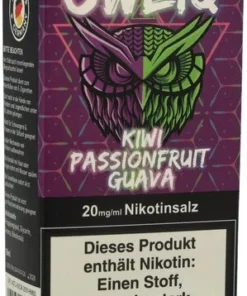 OWLIQ Nikotinsalzliquid Kiwi Passionfruit Guava 20mg/ml