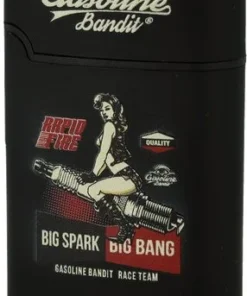 Easy Torch Gasoline Bandit Feuerzeug Schwarz 4v4