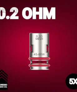 5x Vaporesso GTX Coils | 0,2 Ohm