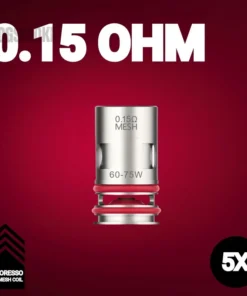 5x Vaporesso GTX Coils | 0,15 Ohm