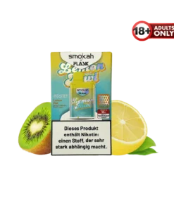 Smokah x Flask Pocket Lemon Kiwi