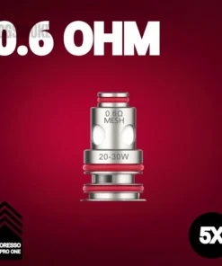 5x Vaporesso GTX Coils | 0,6 Ohm