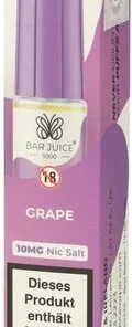 Bar Juice 5000 Nic Salt Liquid Grape 10mg