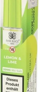 Bar Juice 5000 Nic Salt Liquid Lemon Lime 20mg