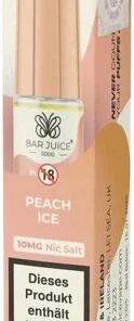 Bar Juice 5000 Nic Salt Liquid Peach Ice 10mg