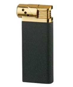 Pfeifenfeuerzeug Piezo EUROJET schwarz matt/goldfarben