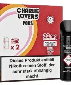 Charlie Lovers Prefilled Pod 2x2ml Fuji Apple 20mg