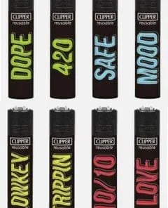 CLIPPER FEUERZEUG MOTIV – NEW IMPACT – 48 Feuerzeuge