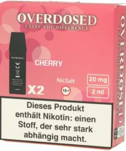 Overdosed Prefilled Pods Cherry 2x2ml 20mg