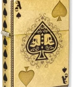 Zippo Feuerzeug color 540° Fusion Ace of Spades 60007299