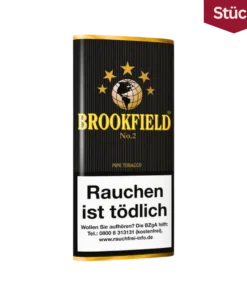 Bundle: Brookfield No.2 Vanilla Pfeifentabak Pouch (5x50g)