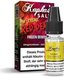 Kapkas X-Treme Red Death Nikotinsalzliquid 10mg