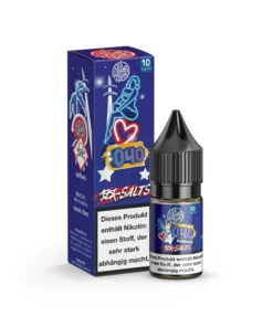 187 Straßenbande – Nikotinsalz-Liquids – 10ml – Sparkling Ize T | Nikotinsalz-Stärke : 10mg | Paketgröße : 1er Packung