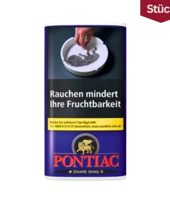 Bundle: Pontiac Zware Shag Tabak Feinschnitt Pouch (5x30g)