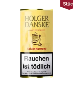 Bundle: Holger Danske Gold Harmony Tabak Pfeifentabak Pouch (5x40g)