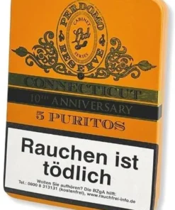 Perdomo Reserve 10th Anniversary Puritos Connecticut Zigarren 5 Stk.