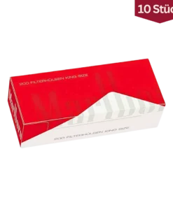 Bundle: Marlboro Red Filterhülsen King Size (10×200 Stück)