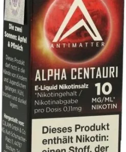 Antimatter Intense Nikotinsalzliquid Alpha Centauri 10ml 10mg