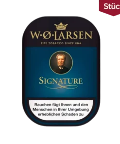 W.O. Larsen Signature Tabak Pfeifentabak Dose AP (100g)