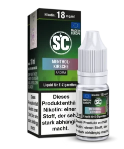 Menthol-Kirsche E-Zigaretten Liquid