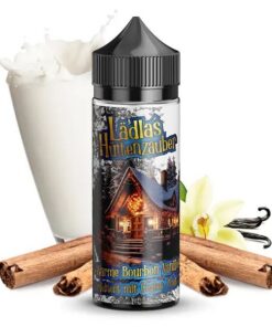 Lädla’s Hüttenzauber – Warme Bourbon Vanillemilch Aroma 10ml