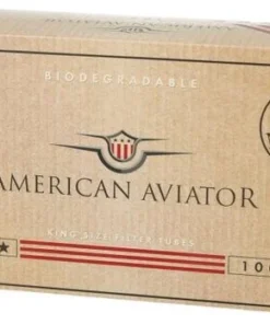 American Aviator Zigarettenhülsen Biologisch abbaubar 100 Stück