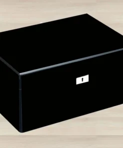 Guy Janot Humidor schwarz Piano Lack