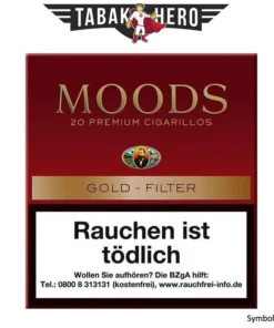 Dannemann Moods Gold Zigarillo Stange (10×20 Stück)