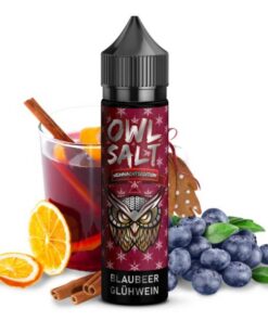OWL Salt – Weihnachtsedition Blaubeere Glühwein Aroma 10ml