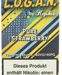 L.O.G.A.N. by Kapkas Pure Strawberry Nikotinsalzliquid 10mg