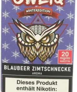 OWLIQ Nikotinsalzliquid Blaubeer Zimtschnecke 20mg/ml