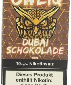 OWLIQ Nikotinsalzliquid Dubai Schokolade 10mg/ml