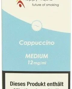 Happy Liquid Cappuccino Medium 12mg Liquid