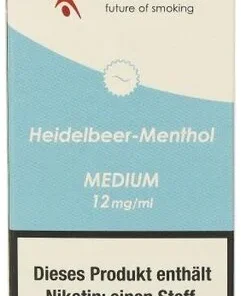 Happy Liquid Heidelbeer-Menthol Medium 12mg Liquid