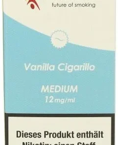 Happy Liquid Vanilla Zigarillo Medium 12mg Liquid