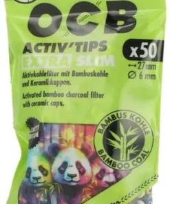 OCB Activ Tips Extra Slim Filter 6mm Limited Edition 50 Stk.